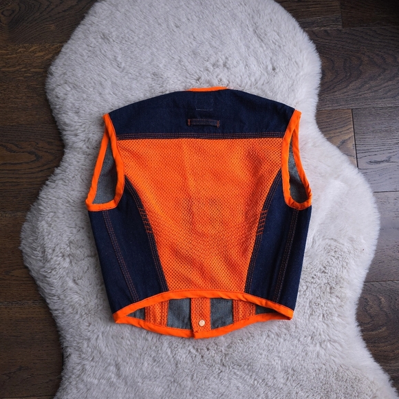 Vintage Jean Paul Gaultier Y2K 90s Archival Denim Corset Top - Picture 8 of 9